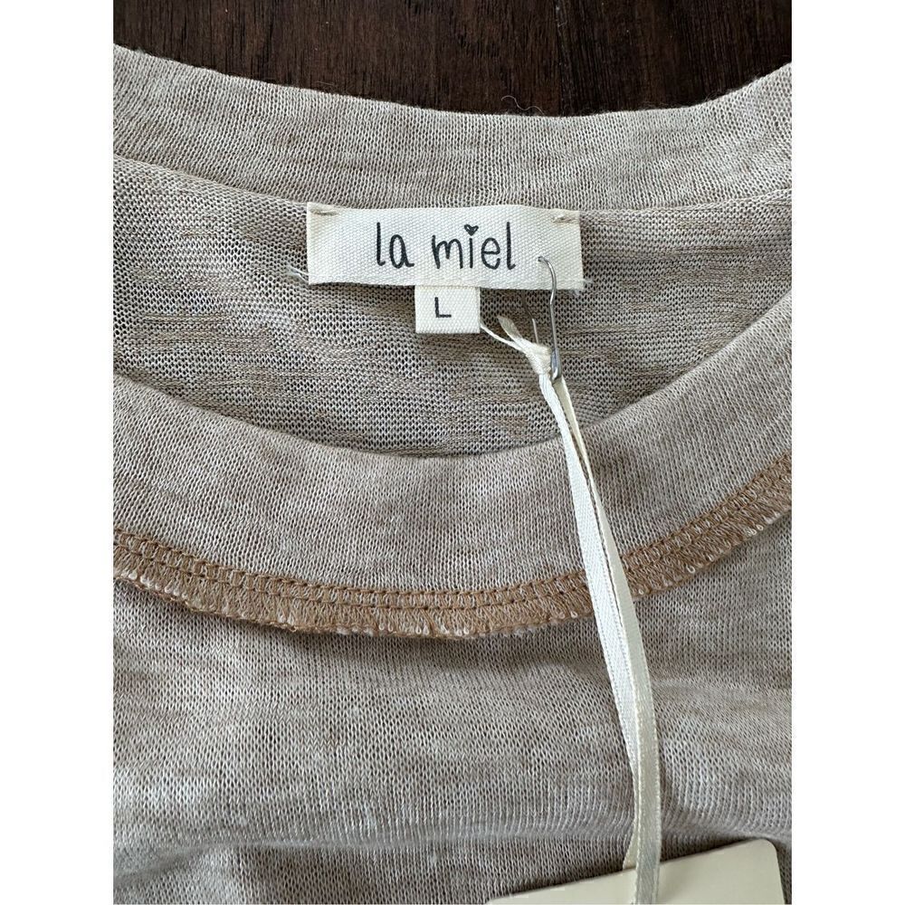 La Miel Front Pocket Inside Out T Shirt - Picture 3 of 9